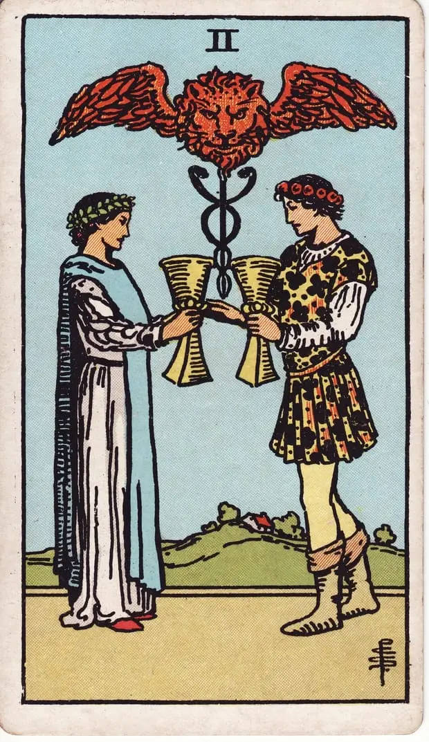 Two of Cups / Hai Cốc