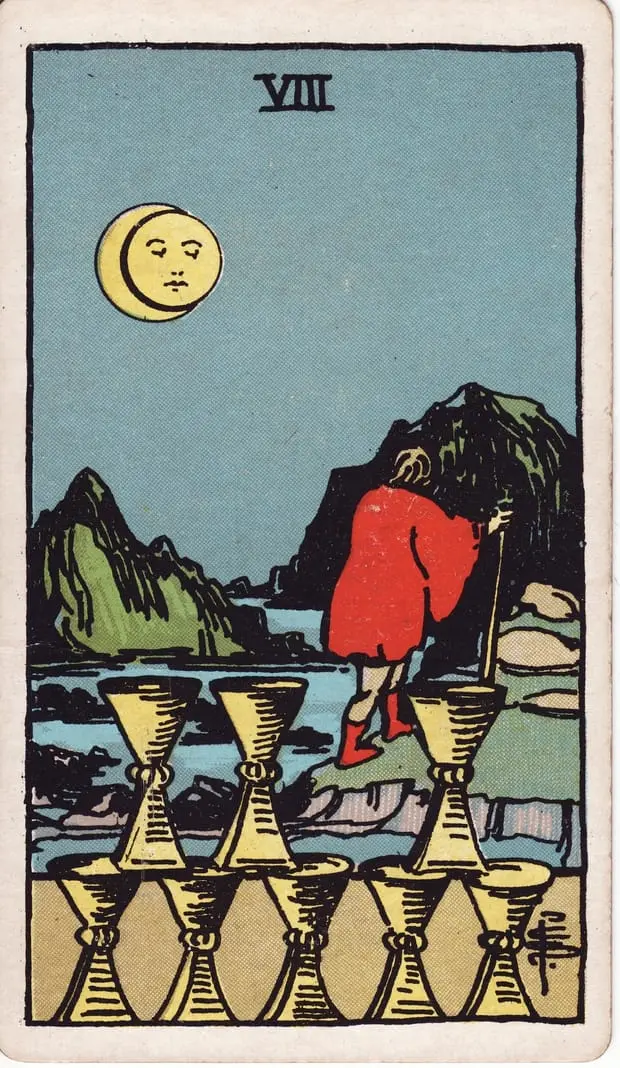 Eight of Cups / Tám Cốc