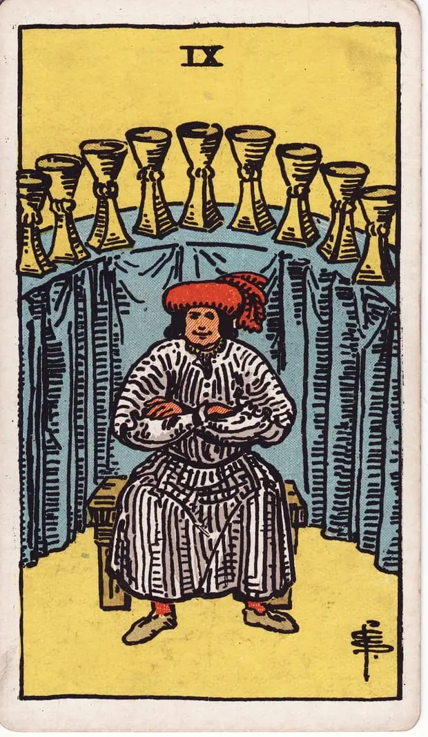 Nine of Cups / Chín Cốc