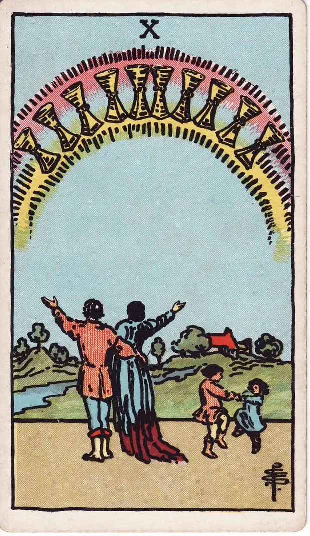Ten of Cups / Mười Cốc
