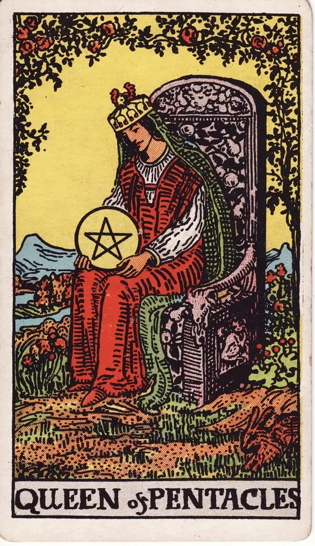 Queen of Pentacles / Nữ Hoàng Tiền