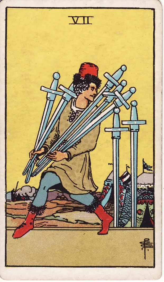 Seven of Swords / Bảy Kiếm