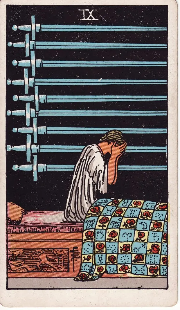 Nine of Swords / Chín Kiếm